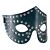 LE0406 Wide leather eye mask - LE0406 Breite Leder Augenmaske