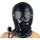 Maske mit Dildo - Mask with leather dildo