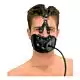 LE5060 Leather mask with dildo - LE5060 Leder Maske mit Dildo