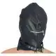 LE0939 Closed nappa leather mask - LE0939 Geschlossene Nappaleder Maske